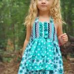 Sewing Pattern For Apron Dress, For Beginner, Pdf..