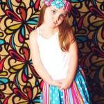 Sewing Pattern For Panelled Skirt With Headband,..
