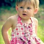 Sewing Pattern For Apron Dress, Ages 12 Months To..